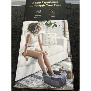 Homedics Bubble Bliss Foot Spa Soothing Relaxation for Your Feet